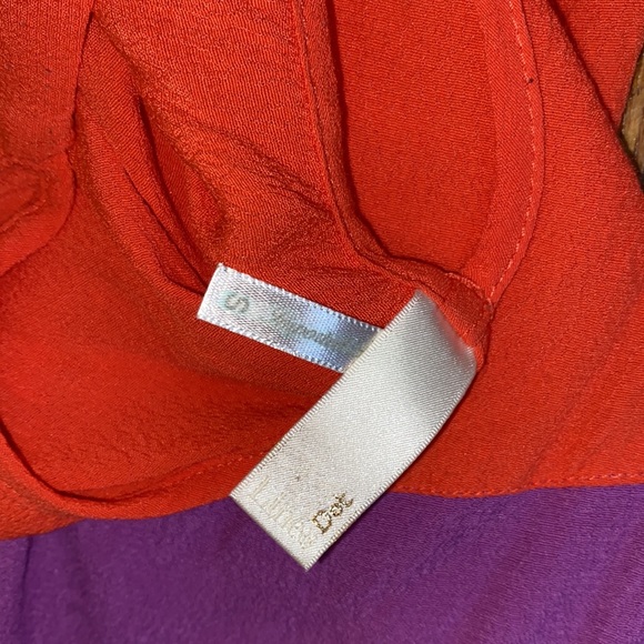 Line & Dot Color Block Top - Picture 6 of 6